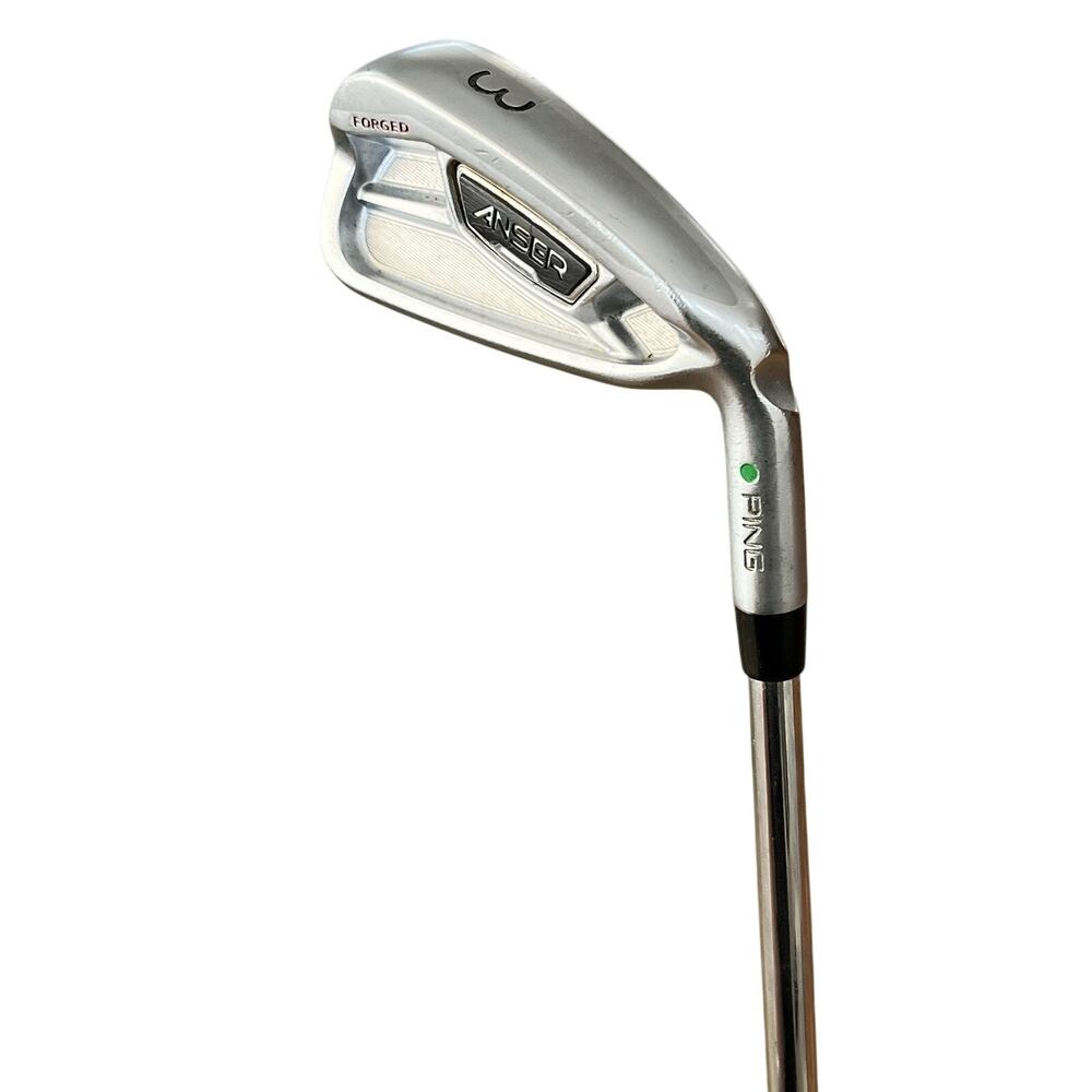 PING Anser Forged 2013 Green Dot Single 3-Iron RH R-Flex KBS Tour 90 Steel 39"